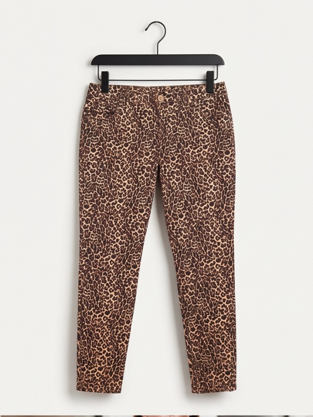 Leopard Skinny Jeans